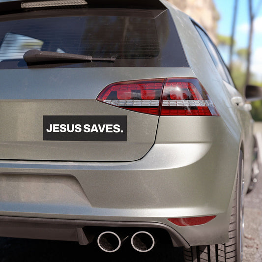 Jesus Saves Car Magnet