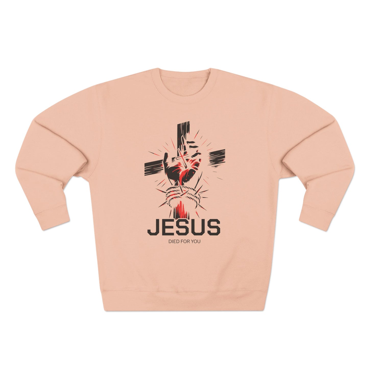"Romans 5:8" Crewneck Sweatshirt