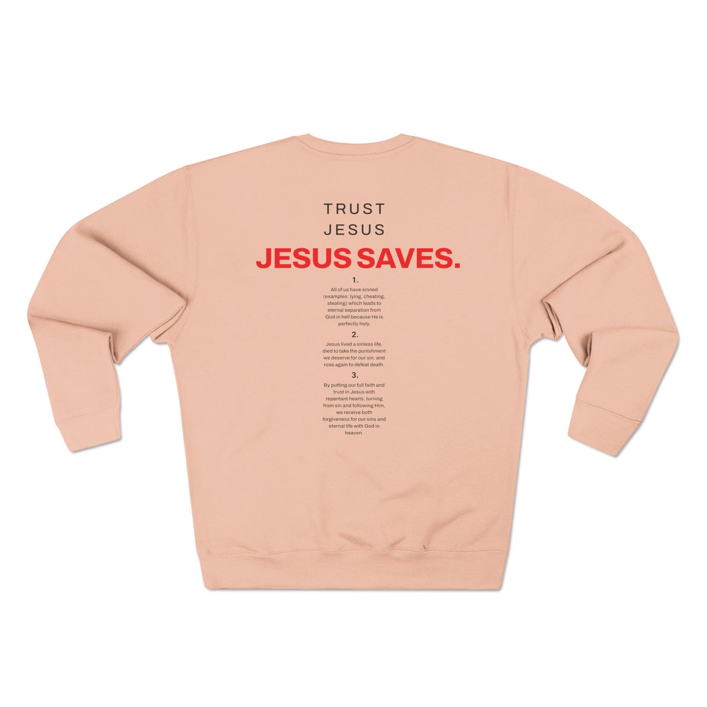 "Romans 5:8" Crewneck Sweatshirt