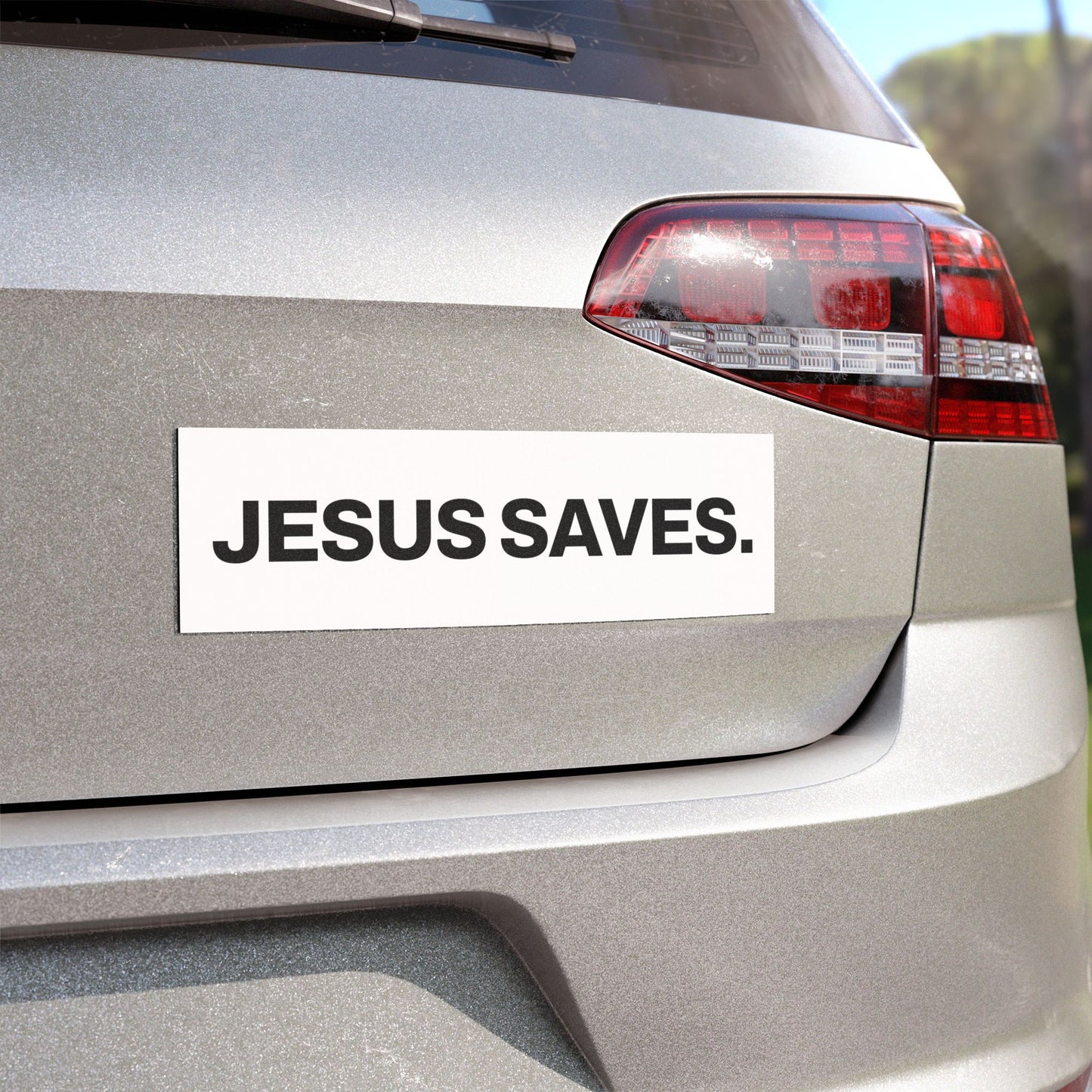 Jesus Saves Car Magnet