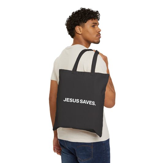 Jesus Saves Tote Bag