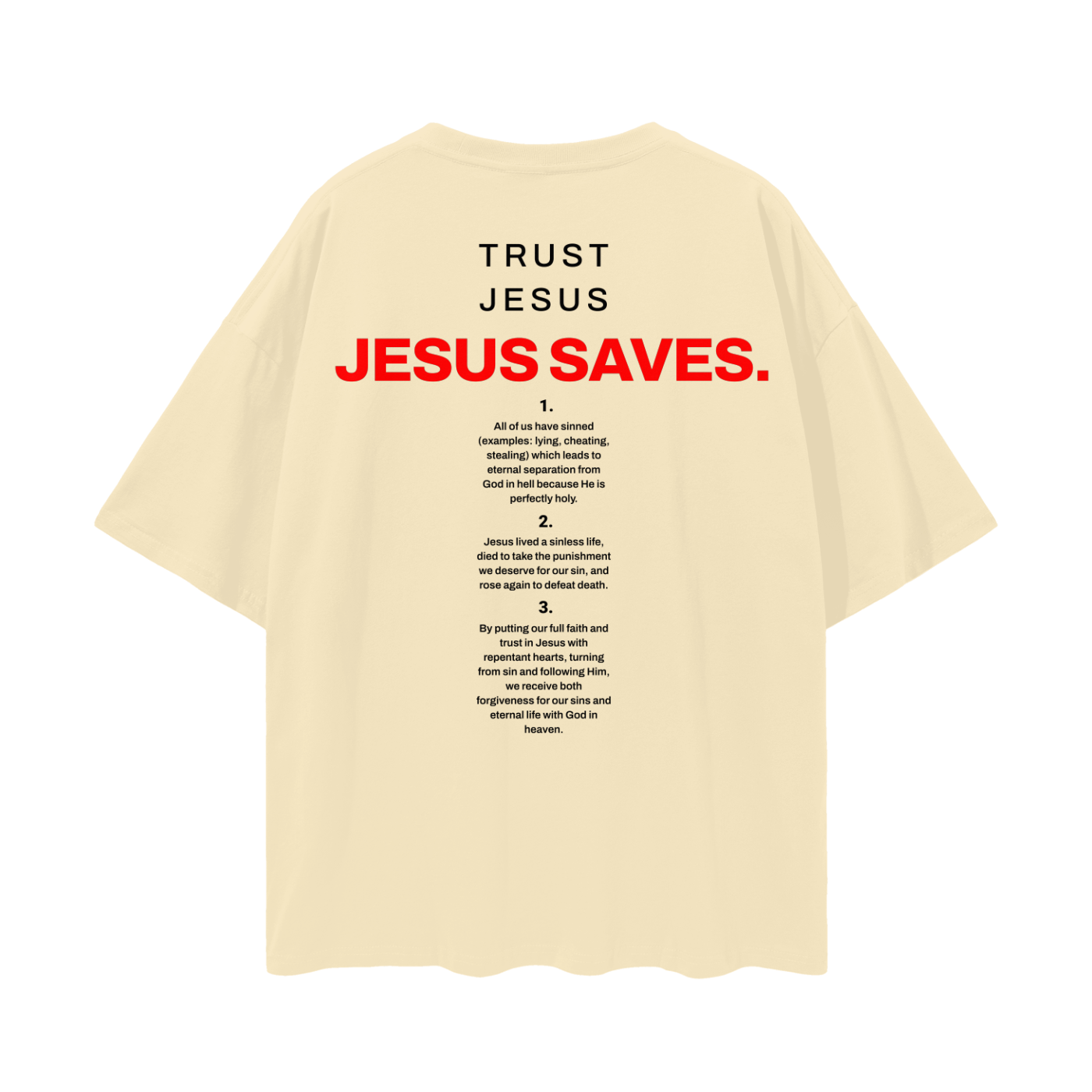 "Romans 5:8" Oversized Tee