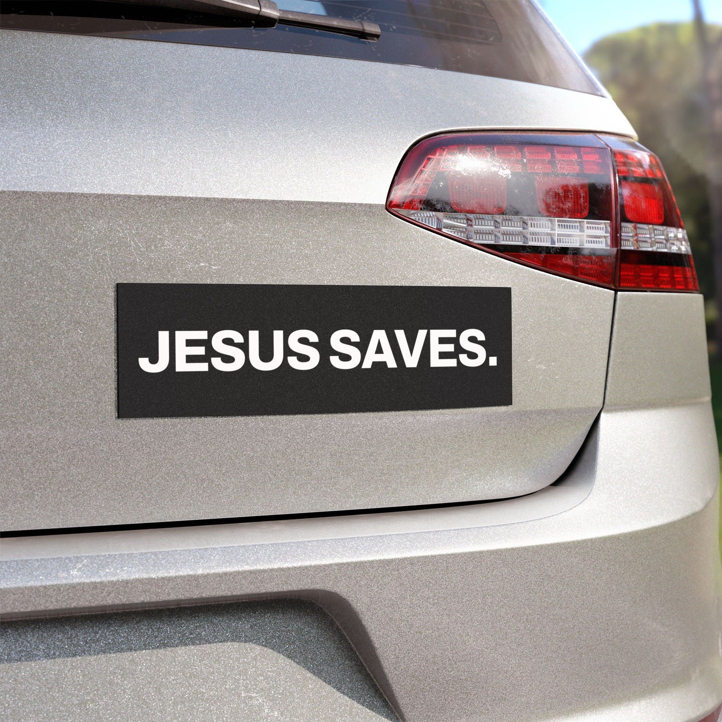 Jesus Saves Car Magnet