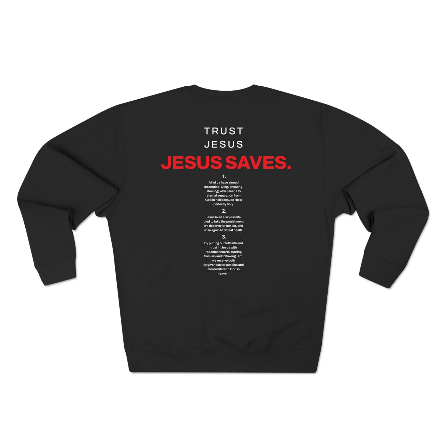"Romans 5:8" Crewneck Sweatshirt