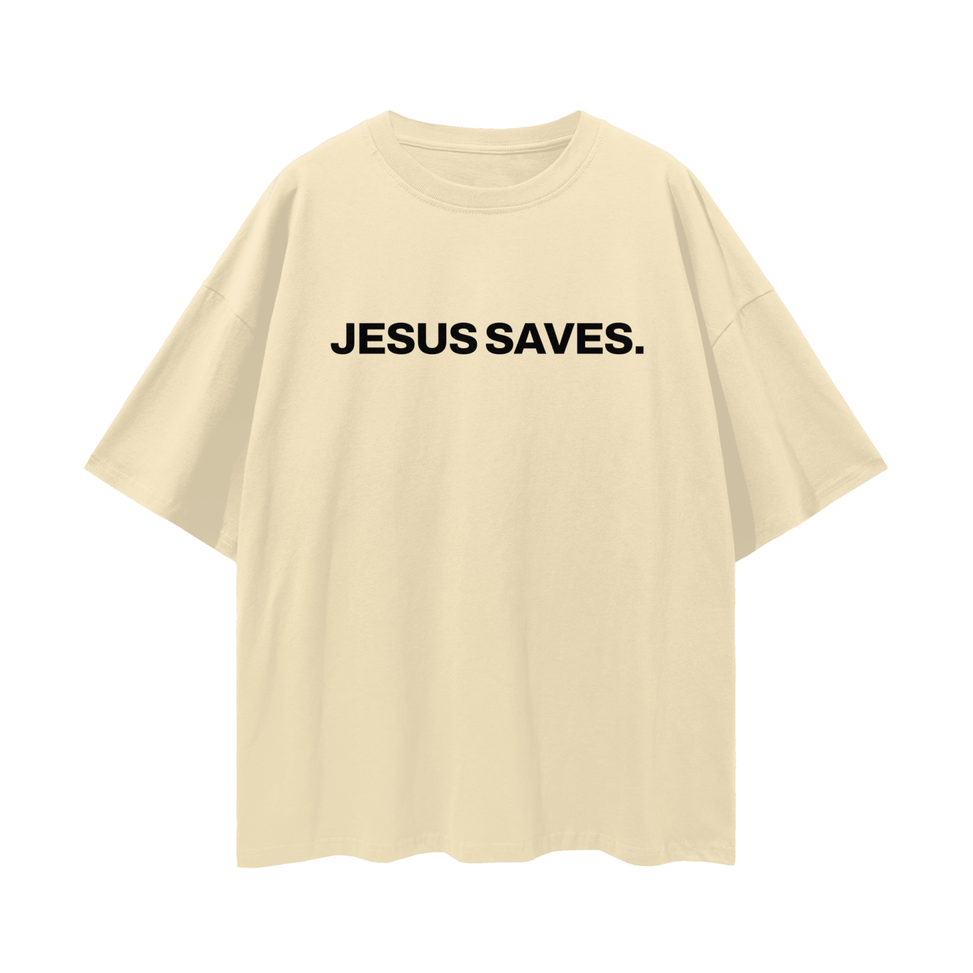 "Jesus Saves" Oversized Tee