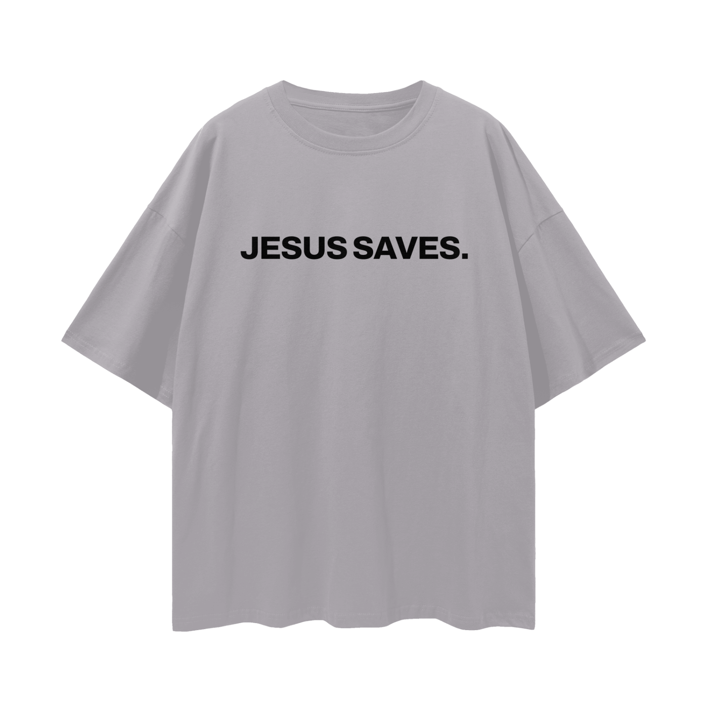 "Jesus Saves" Oversized Tee