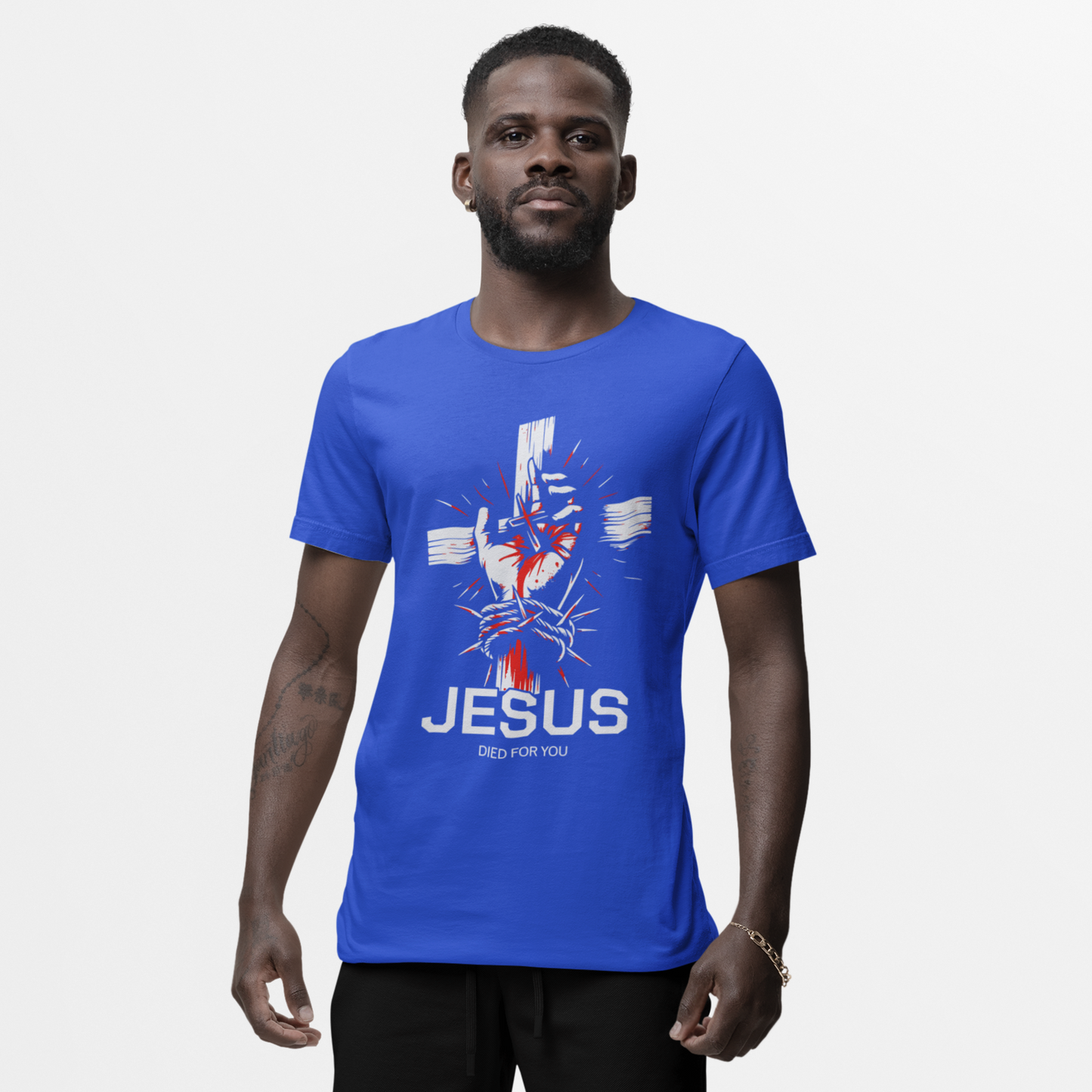 "Romans 5:8" Tee
