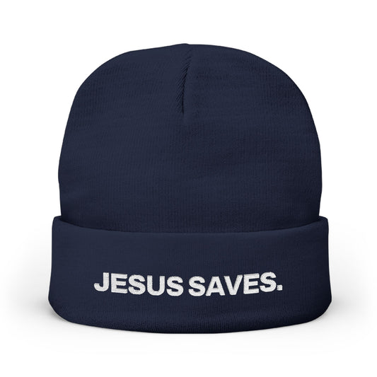"Jesus Saves" Beanie