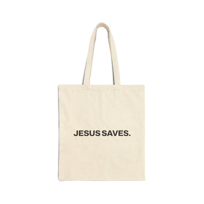 Jesus Saves Tote Bag