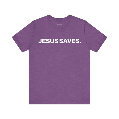 "Jesus Saves" Tee