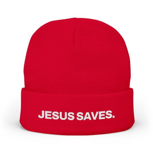 "Jesus Saves" Beanie