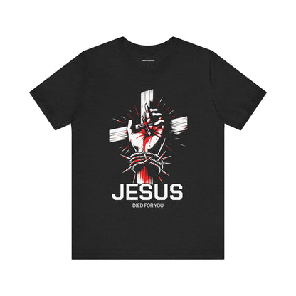 "Romans 5:8" Tee