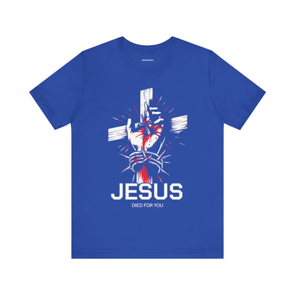 "Romans 5:8" Tee