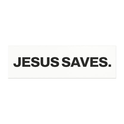Jesus Saves Car Magnet