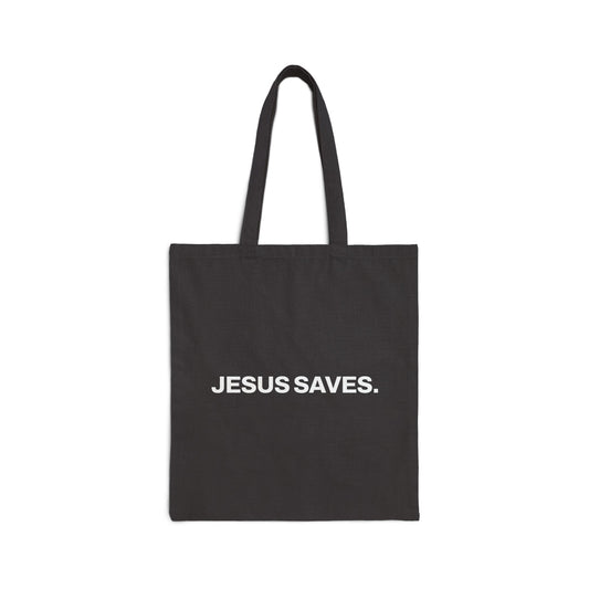Jesus Saves Tote Bag