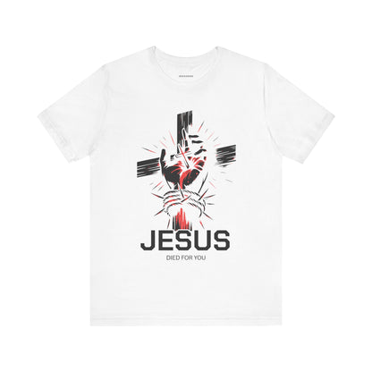 "Romans 5:8" Tee