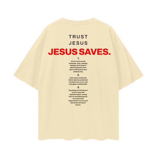 "Romans 5:8" Oversized Tee