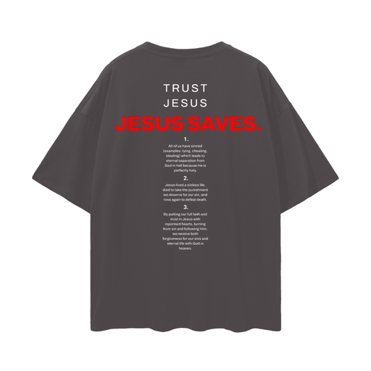 "Romans 5:8" Oversized Tee