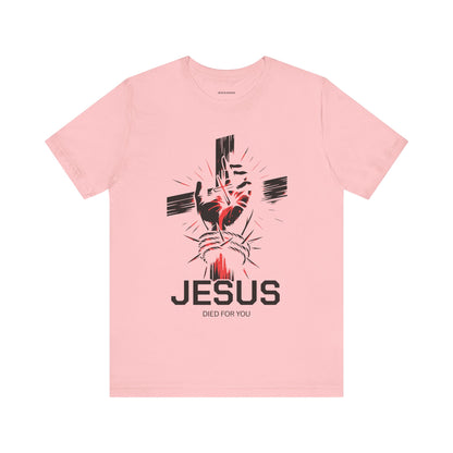 "Romans 5:8" Tee