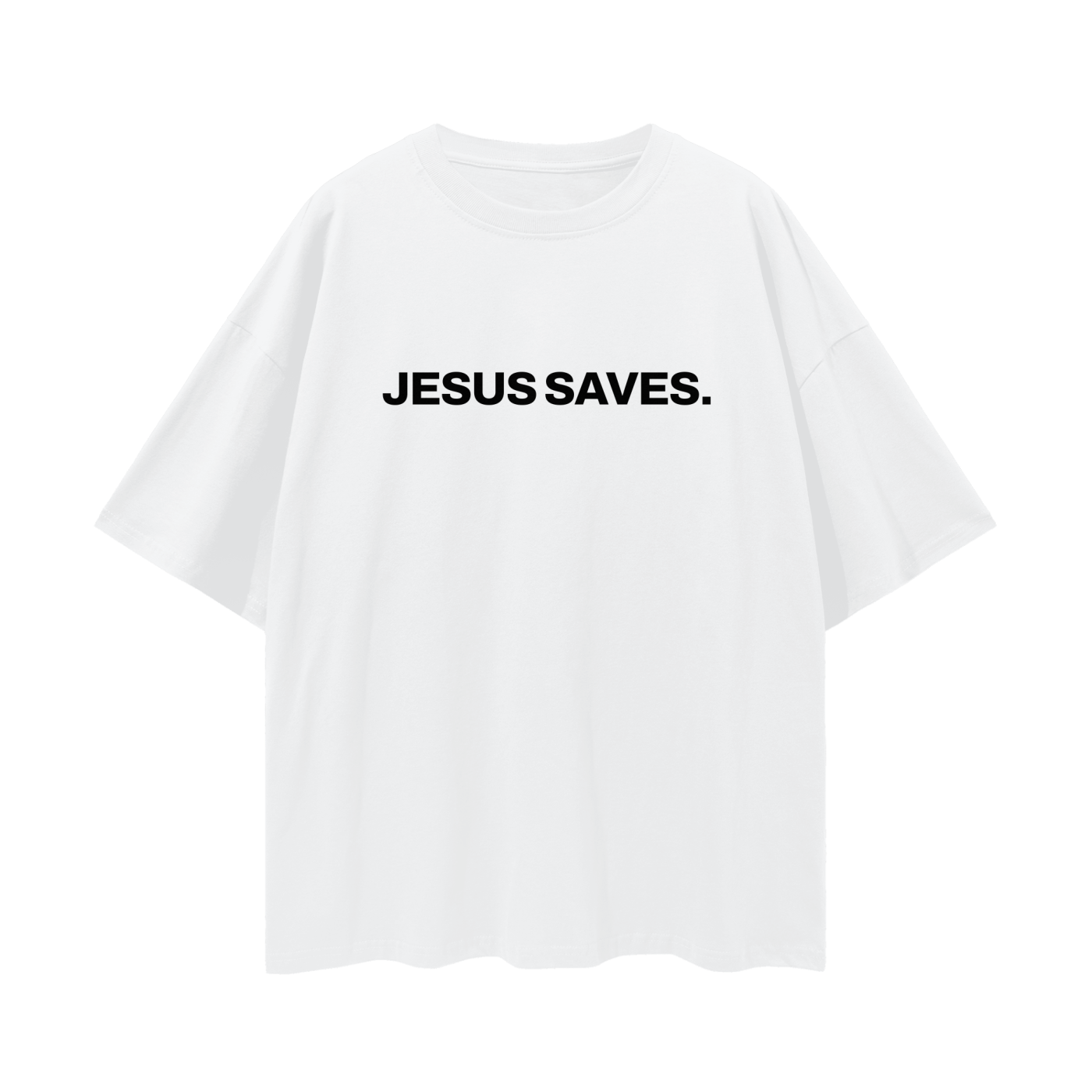 "Jesus Saves" Oversized Tee
