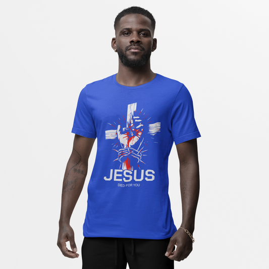"Romans 5:8" Tee